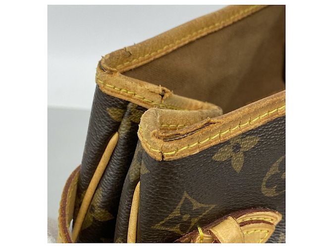 Borsa Tote Orizzontale Louis Vuitton Monogram Batignolles Marrone - vista 7