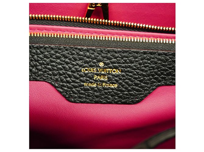 Louis Vuitton Capucines MM Handtasche Schwarz - Ansicht 5