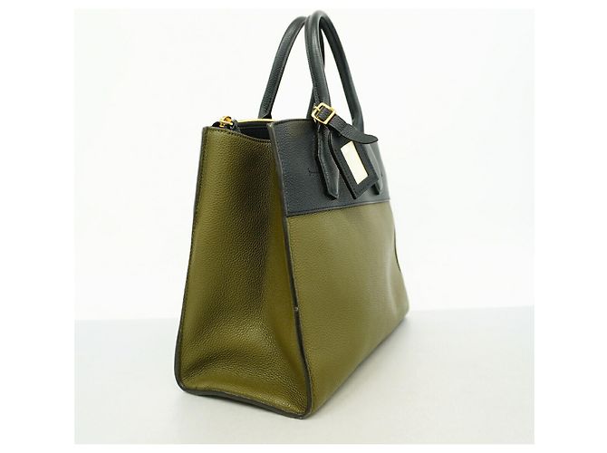 Borsa Louis Vuitton City Steamer MM Nero Cachi - vista 2