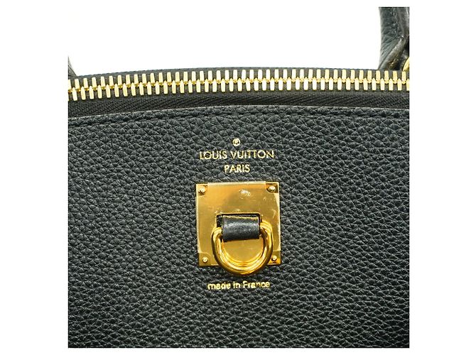 Borsa Louis Vuitton City Steamer MM Nero Cachi - vista 5