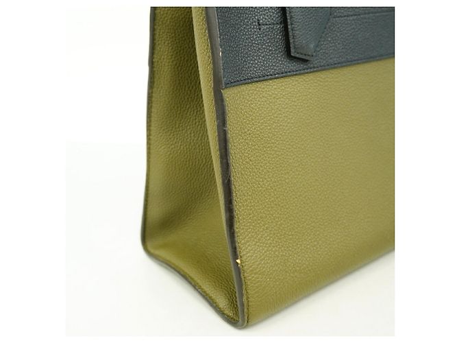 Borsa Louis Vuitton City Steamer MM Nero Cachi - vista 8