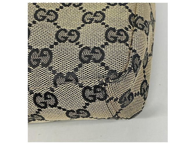 Gucci Schultertasche GG Canvas 019 0433 Braun Schwarz - Ansicht 10