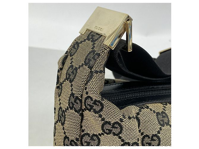 Gucci Schultertasche GG Canvas 019 0433 Braun Schwarz - Ansicht 8