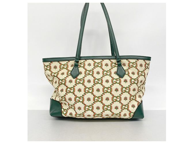 Gucci 100th Anniversary Limited Edition Green Tote Bag Grün - Ansicht 10