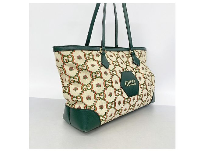 Gucci 100th Anniversary Limited Edition Green Tote Bag Grün - Ansicht 2