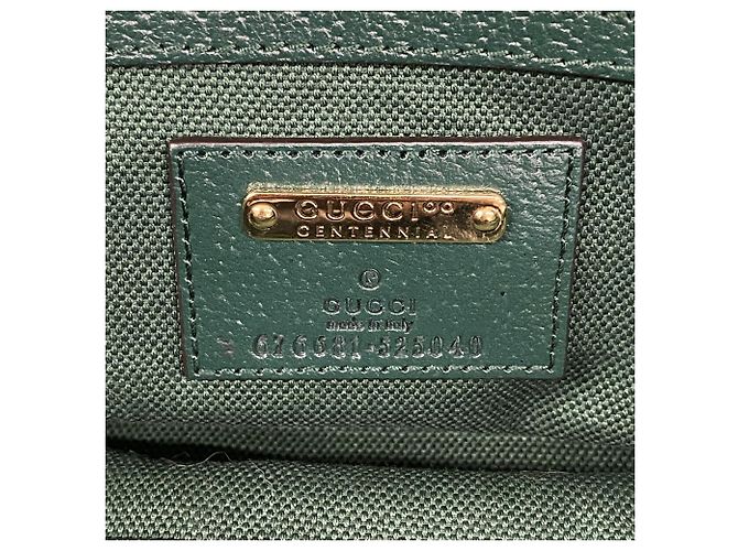 Gucci 100th Anniversary Limited Edition Green Tote Bag Grün - Ansicht 5