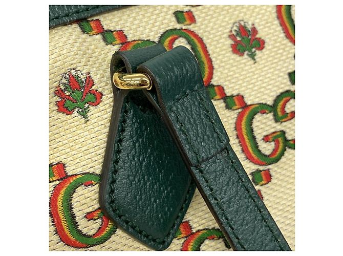 Gucci 100th Anniversary Limited Edition Green Tote Bag Grün - Ansicht 9