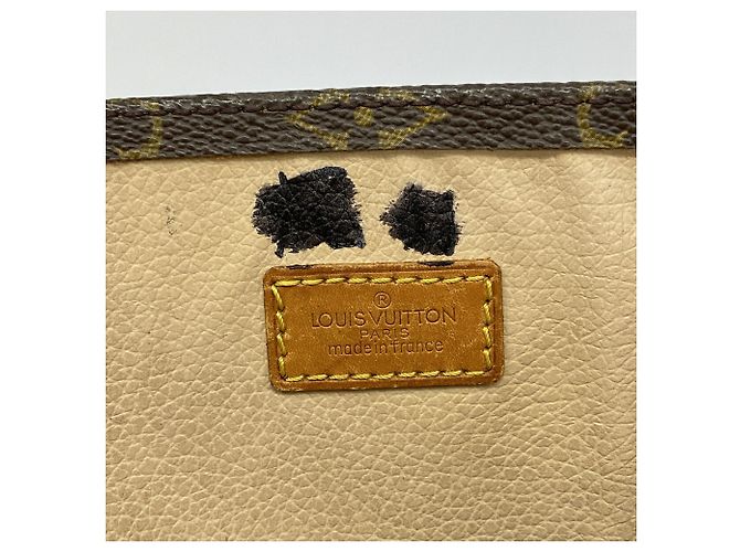 Louis Vuitton Monogram Sac Plat Tote Bag Braun - Ansicht 5