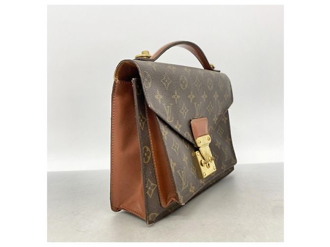 Sac à main Louis Vuitton Monogram Monceau 26 Marron - vue 2