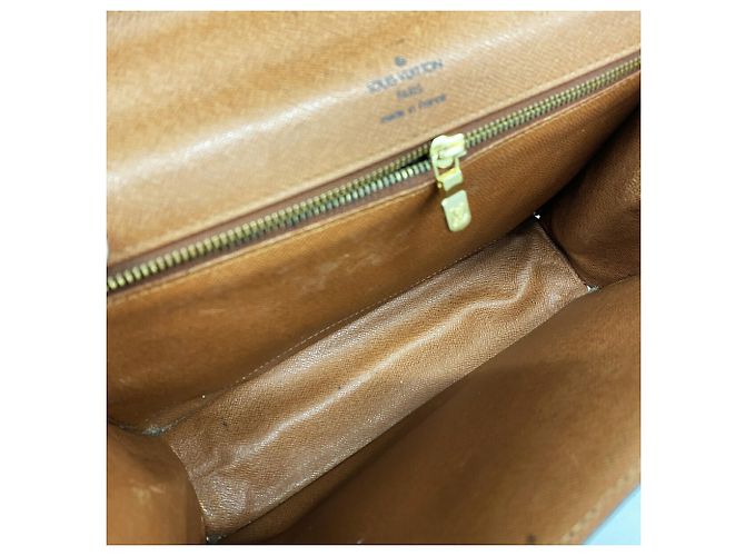 Sac à main Louis Vuitton Monogram Monceau 26 Marron - vue 4