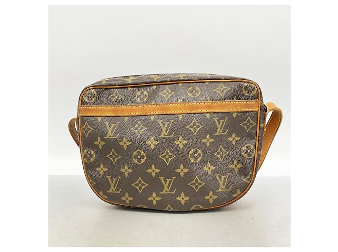 Louis Vuitton Monogram Jeune Fine GM Shoulder Bag Brown - view 11