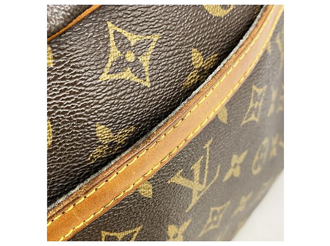 Louis Vuitton Monogram Jeune Fine GM Shoulder Bag Brown - view 7