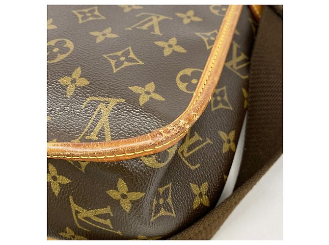 Sac à épaule Louis Vuitton Monogram GM Bosphore Marron - vue 11