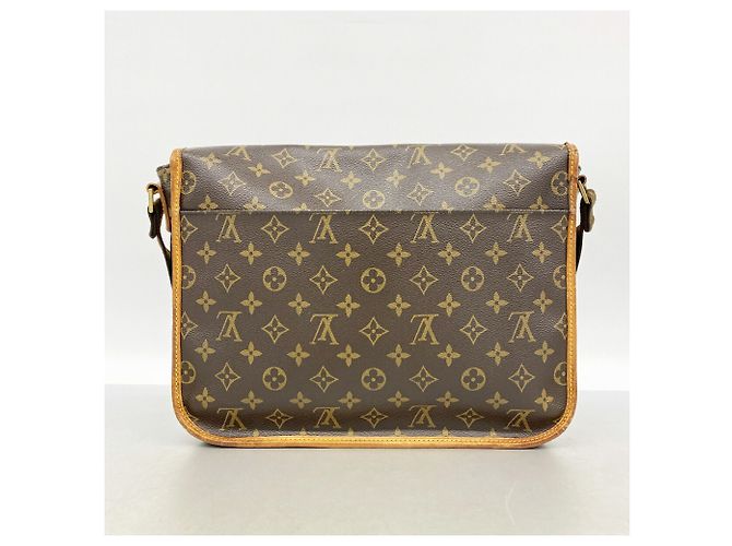 Sac à épaule Louis Vuitton Monogram GM Bosphore Marron - vue 12