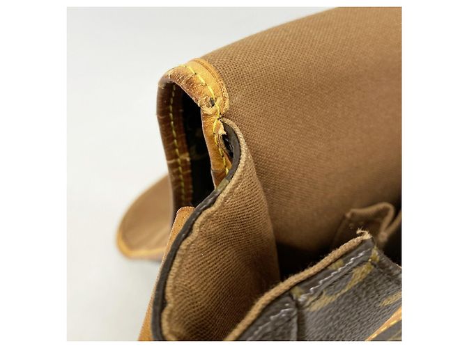 Sac à épaule Louis Vuitton Monogram GM Bosphore Marron - vue 8