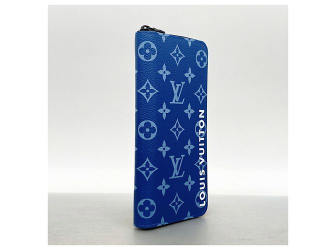 Portafoglio Lungo Zippy Monogram Louis Vuitton Blu - vista 2
