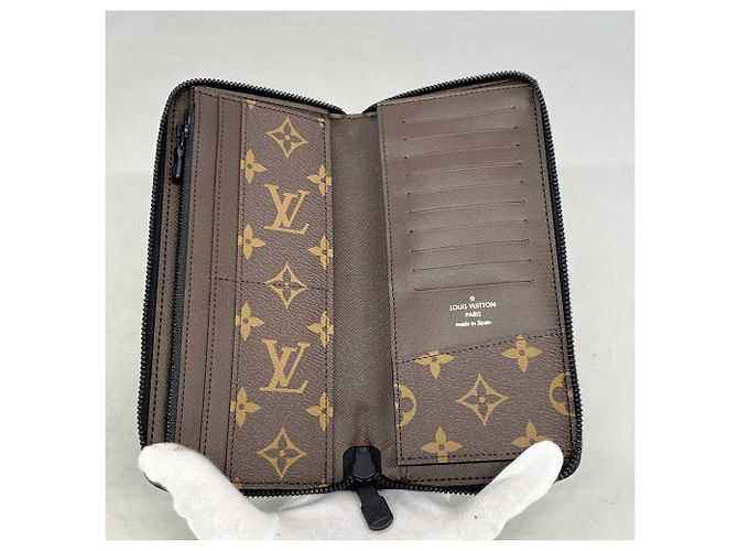 Portafoglio Lungo Zippy Monogram Louis Vuitton Blu - vista 3