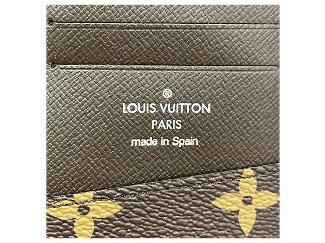 Portafoglio Lungo Zippy Monogram Louis Vuitton Blu - vista 4