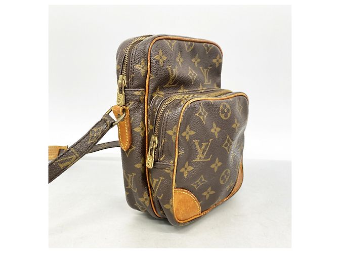 Borsa a tracolla Louis Vuitton Monogram Amazon Marrone - vista 2
