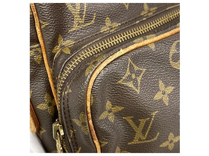 Borsa a tracolla Louis Vuitton Monogram Amazon Marrone - vista 6