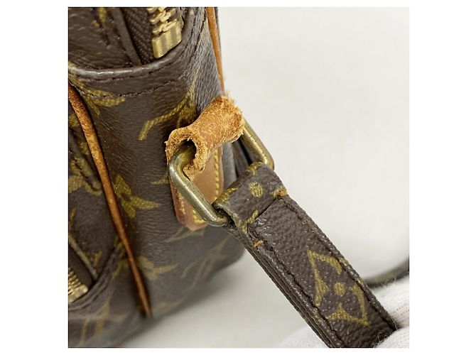 Borsa a tracolla Louis Vuitton Monogram Amazon Marrone - vista 8