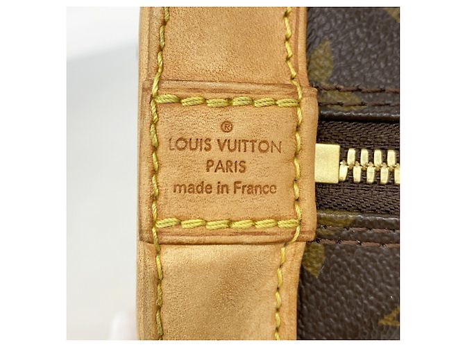 Louis Vuitton Alma BB Monogram Handtasche Braun - Ansicht 5