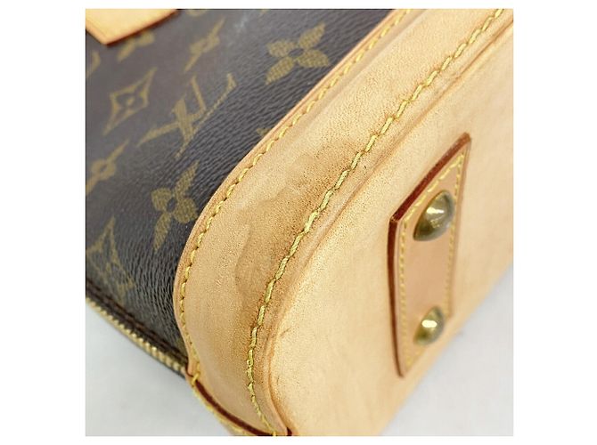Louis Vuitton Alma BB Monogram Handtasche Braun - Ansicht 6