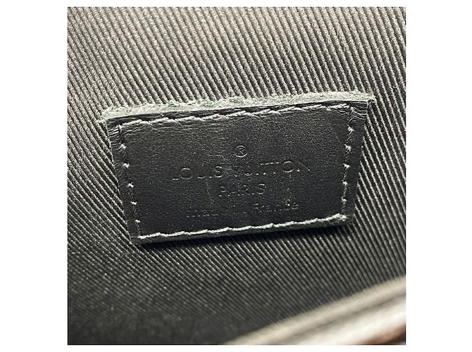 Sac à épaule Louis Vuitton Monogram Macassar S-Lock Marron - vue 5