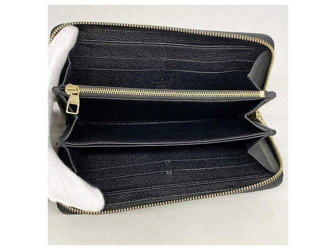 Carteira Zippy Louis Vuitton Monogram Empreinte Preto - vista 3