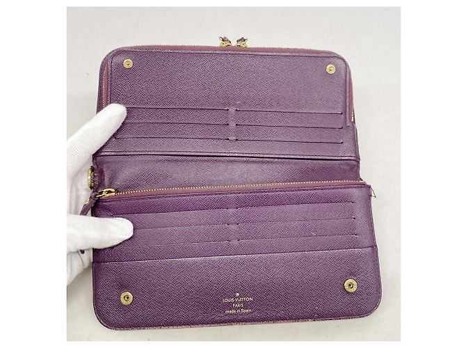 Louis Vuitton Monogram Portefeuille Insolite Long Wallet Violet - vue 3