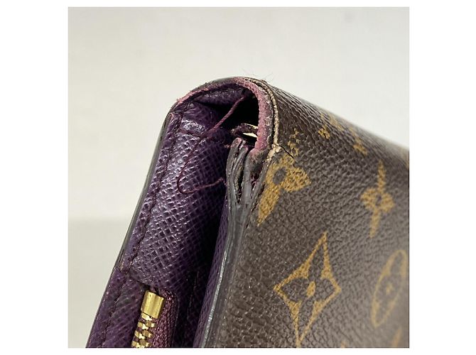 Louis Vuitton Monogram Portefeuille Insolite Long Wallet Violet - vue 5