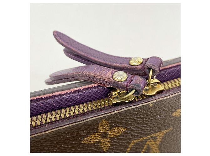Louis Vuitton Monogram Portefeuille Insolite Long Wallet Violet - vue 8