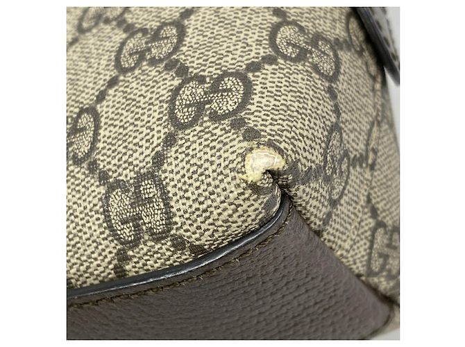 Borsa a tracolla Gucci Ophidia Marrone Beige - vista 6
