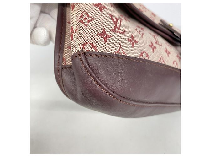 Louis Vuitton Monogram Mini Marjorie Schultertasche Fuschia - Ansicht 6