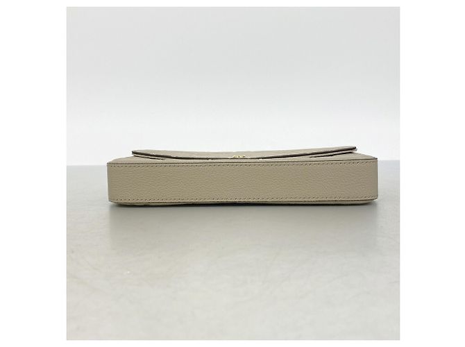 Louis Vuitton Monogram Empreinte Pochette Felicie Grigio - vista 3