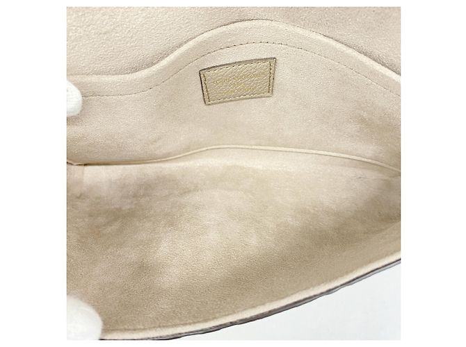 Louis Vuitton Monogram Empreinte Pochette Felicie Grigio - vista 4