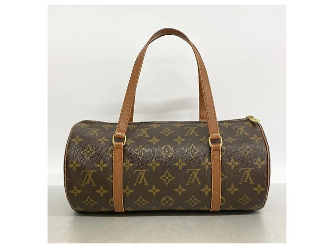 Sac à main Louis Vuitton Monogram Papillon 30 Marron - vue 12