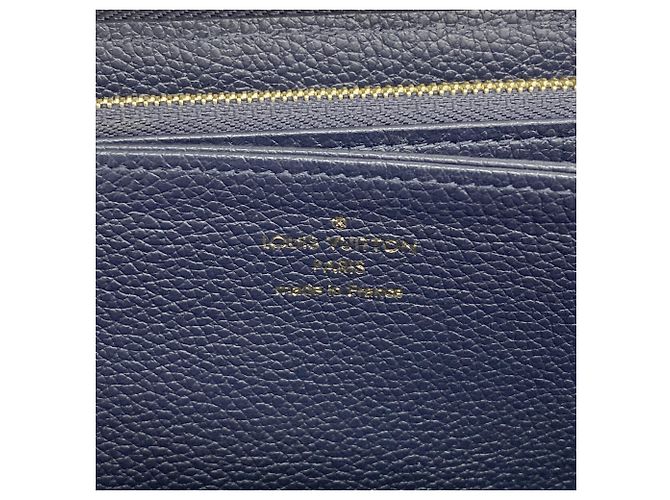 Portefeuille Zippy Monogram Empreinte Louis Vuitton Rouge - vue 4