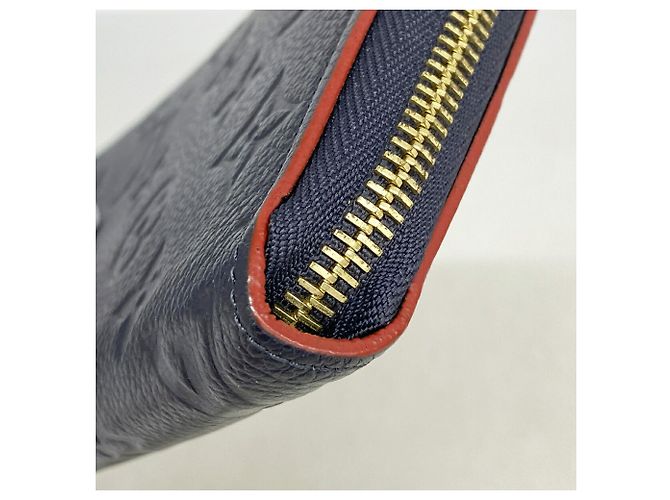 Portefeuille Zippy Monogram Empreinte Louis Vuitton Rouge - vue 5