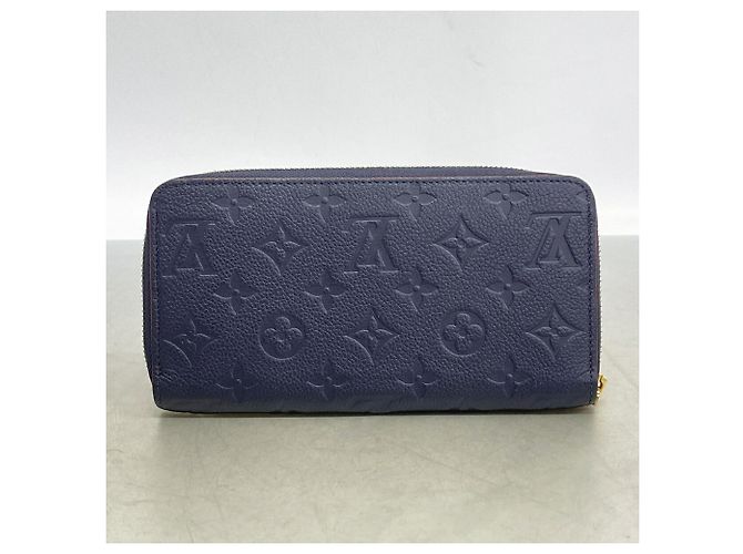 Portefeuille Zippy Monogram Empreinte Louis Vuitton Rouge - vue 9