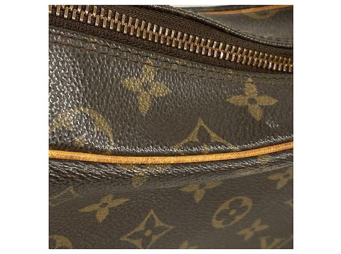 Borsa a tracolla Louis Vuitton Monogram Boulogne 30 Marrone - vista 10