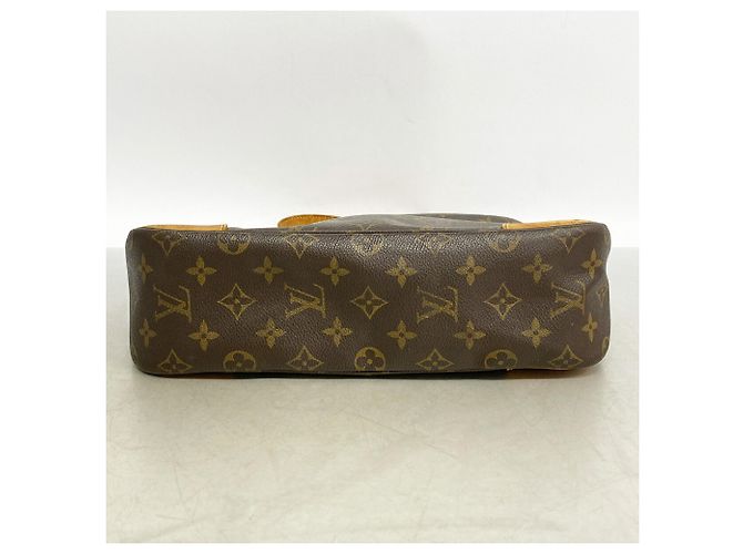Borsa a tracolla Louis Vuitton Monogram Boulogne 30 Marrone - vista 3