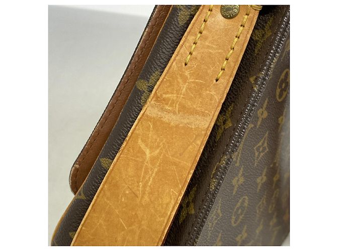 Borsa a tracolla Louis Vuitton Monogram Cartouchiere GM Marrone - vista 9