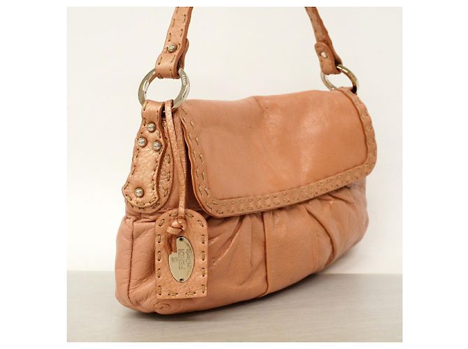 Fendi Selleria Schultertasche Beige - Ansicht 2