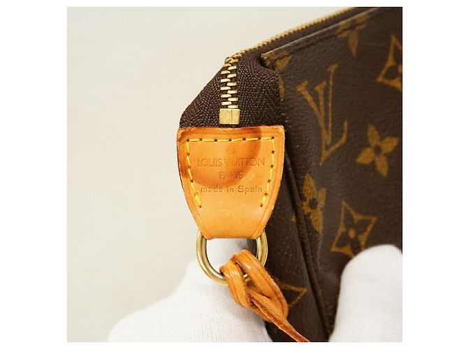 Louis Vuitton Monogram Pochette Accessoires Pouch Braun - Ansicht 5
