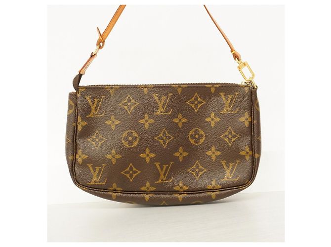 Louis Vuitton Monogram Pochette Accessoires Pouch Braun - Ansicht 9