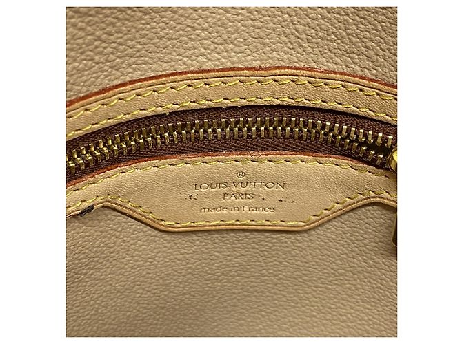 Borsa Tote Louis Vuitton Monogram Bucket PM Marrone - vista 5