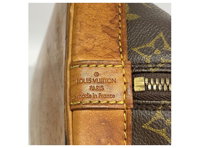 Bolso de mano Louis Vuitton Alma Monogram M51130 Castaño - vista 5