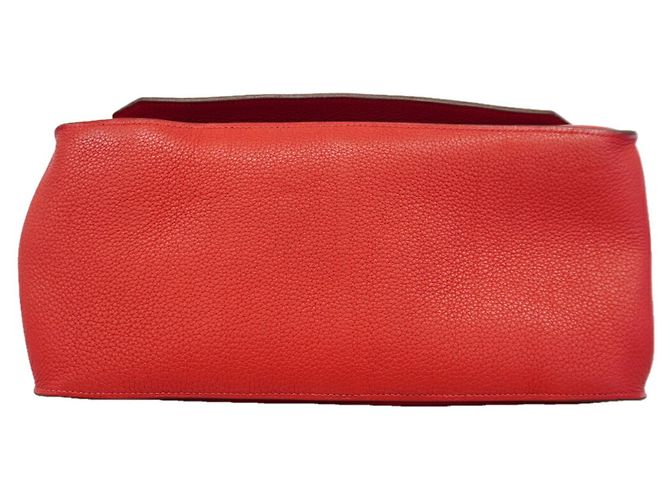 Hermès Borsa a tracolla Hermes Jypsiere 34 Rosso - vista 3