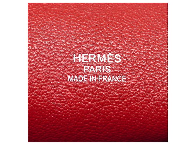 Hermès Borsa a tracolla Hermes Jypsiere 34 Rosso - vista 5